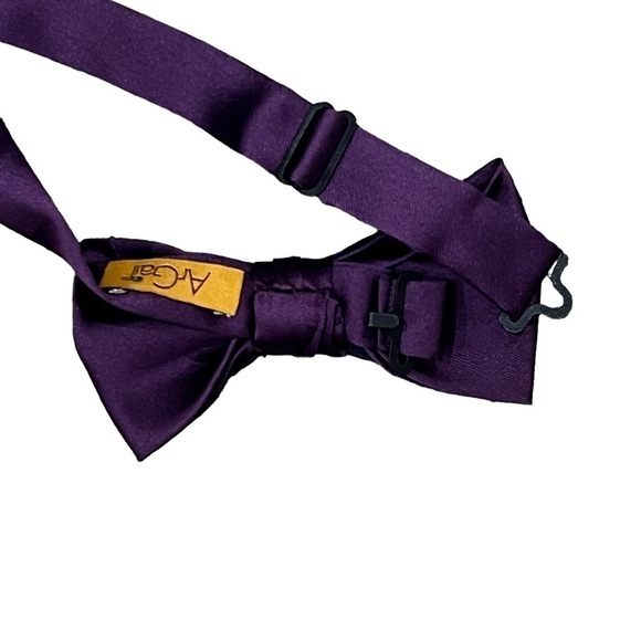 ArGait Men’s Blue Purple Bow Tie - Picture 4 of 4